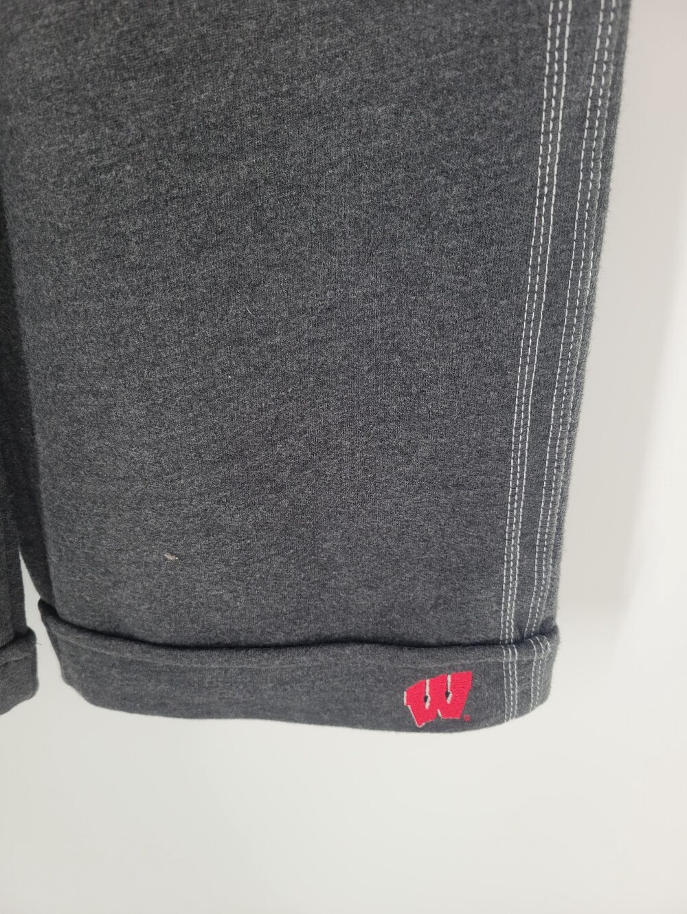 Antigua Wide Leg Drawstring Lounge Pants in Charcoal Wisconsin Size S New - Picture 2 of 8
